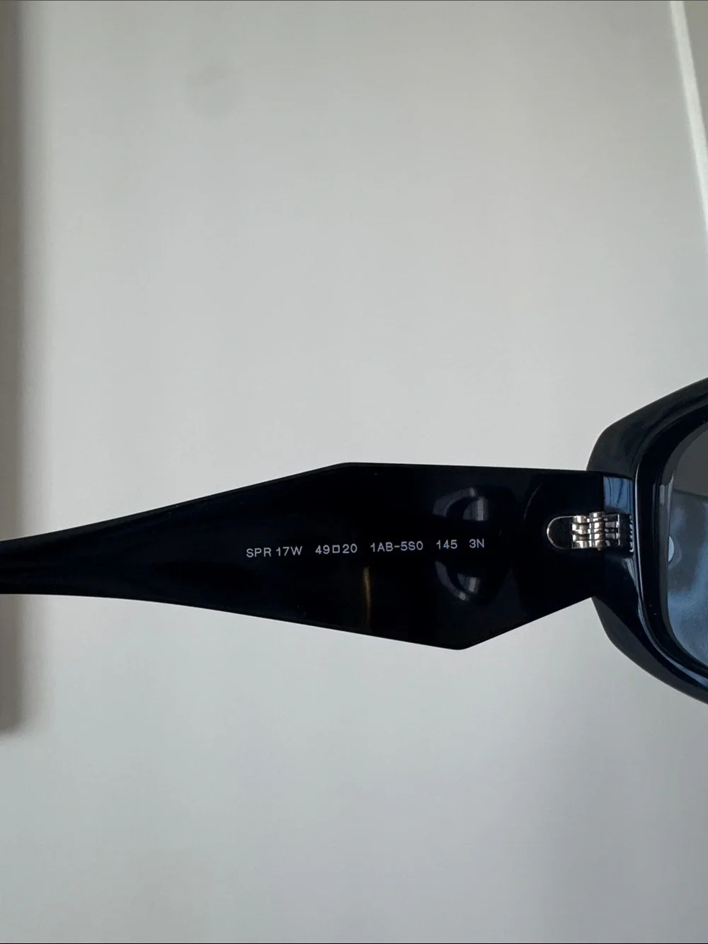 PRADA PR 17W Black Frame Sunglasses Unisex